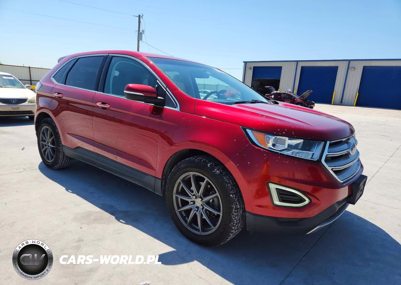 2015 Ford Edge Titanium VIN:2FMTK3K94FBB22545 - 4