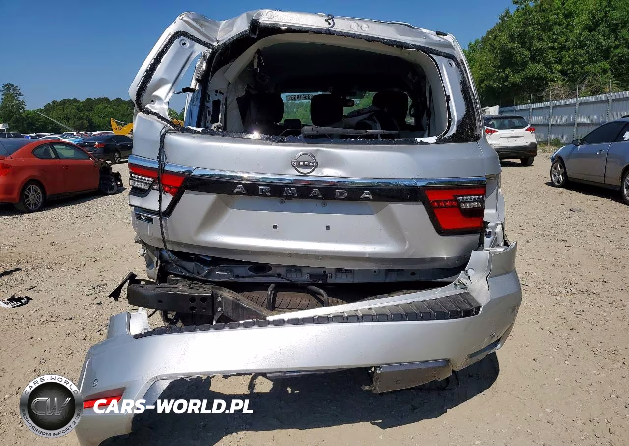 2023 Nissan Armada Sv VIN:JN8AY2AD3P9690640 - 6