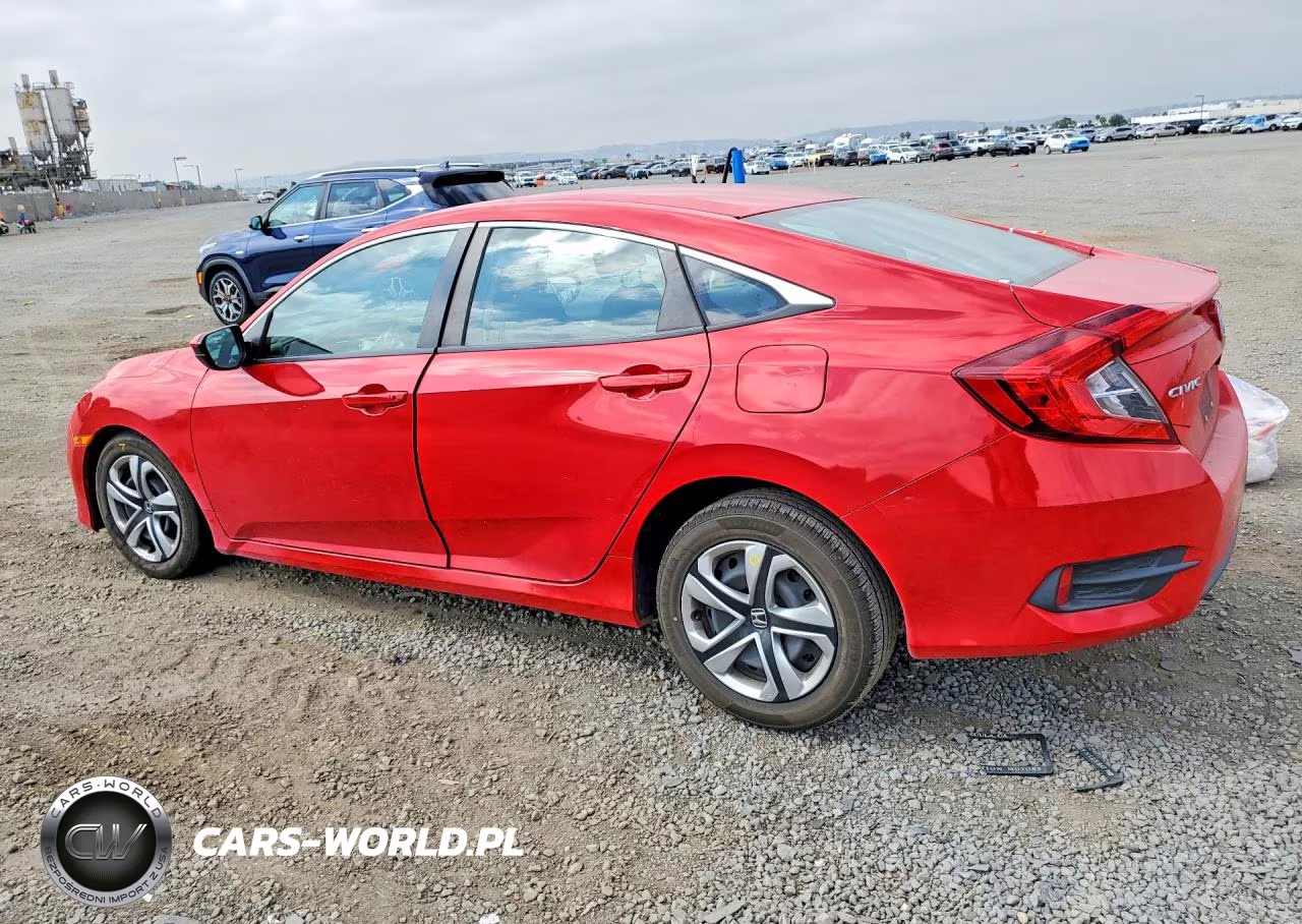 2018 Honda Civic Lx VIN:2HGFC2F51JH516334 - 2