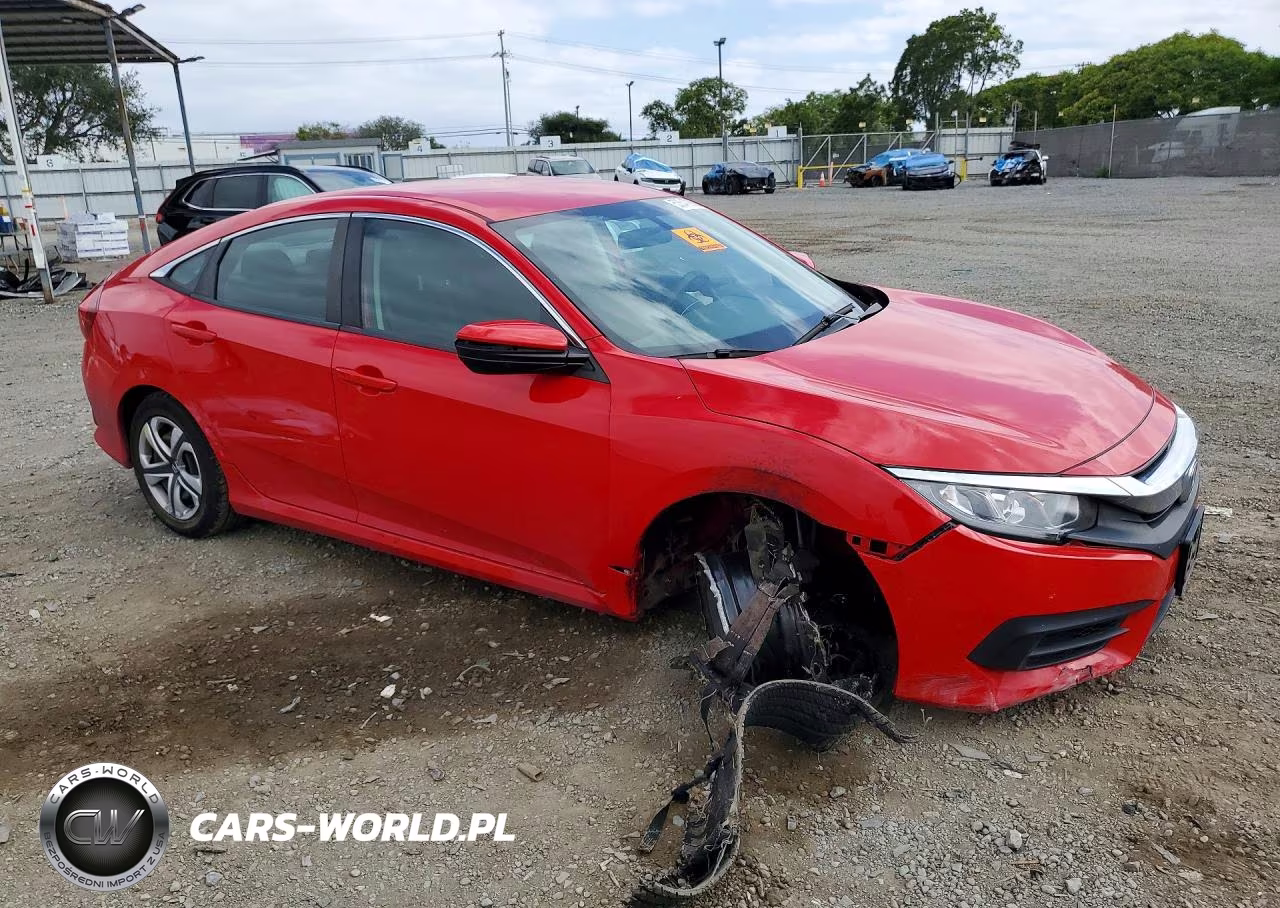 2018 Honda Civic Lx VIN:2HGFC2F51JH516334 - 4