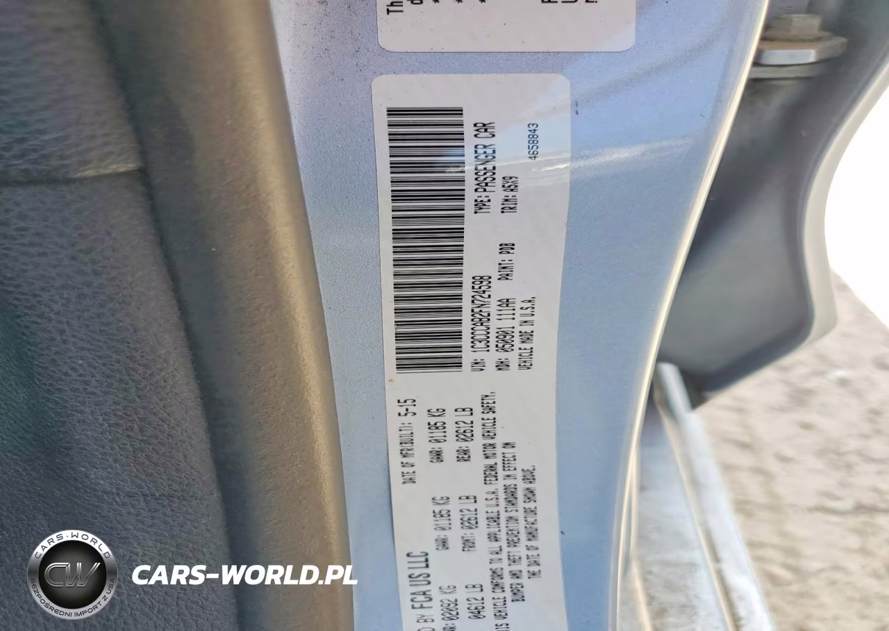 2015 Chrysler 200 Limited VIN:1C3CCCAB2FN724598 - 12