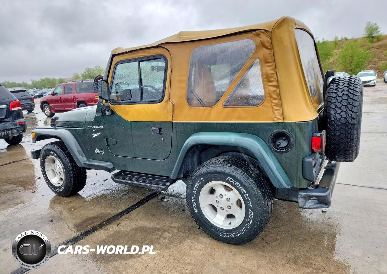 1997 Jeep Wrangler - Tj Sport VIN:1J4FY19S9VP426579 - 2