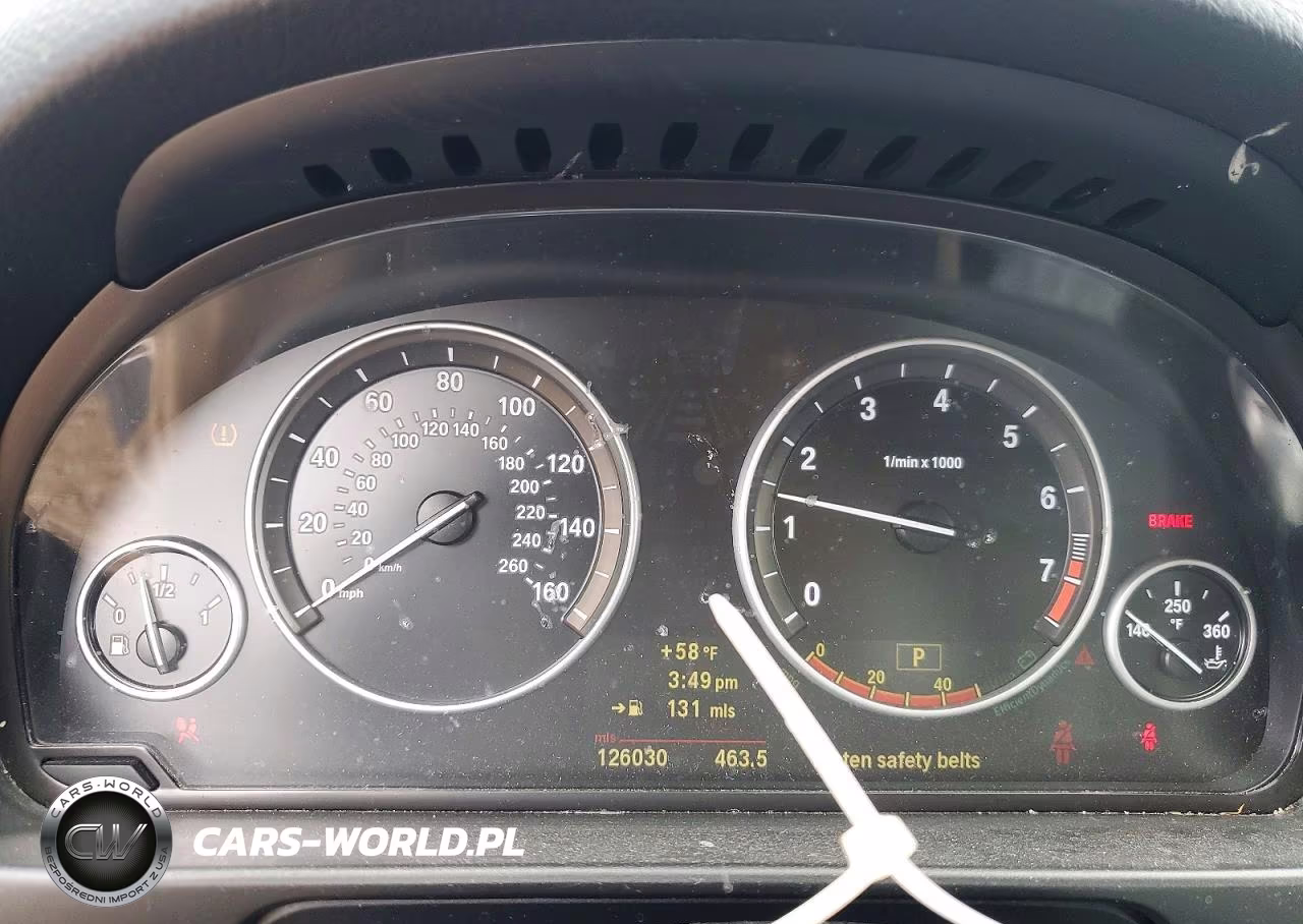 2011 BMW 550 I VIN:WBAFR9C59BC270418 - 9