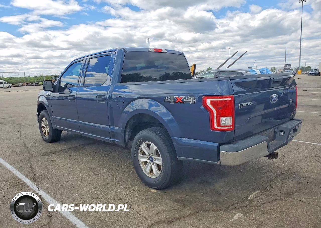 2015 Ford F150 Supercrew VIN:1FTEW1E85FFA73086 - 2