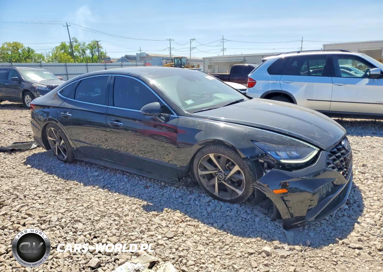 2022 Hyundai Sonata Sel Plus VIN:KMHL44J28NA226390 - 4