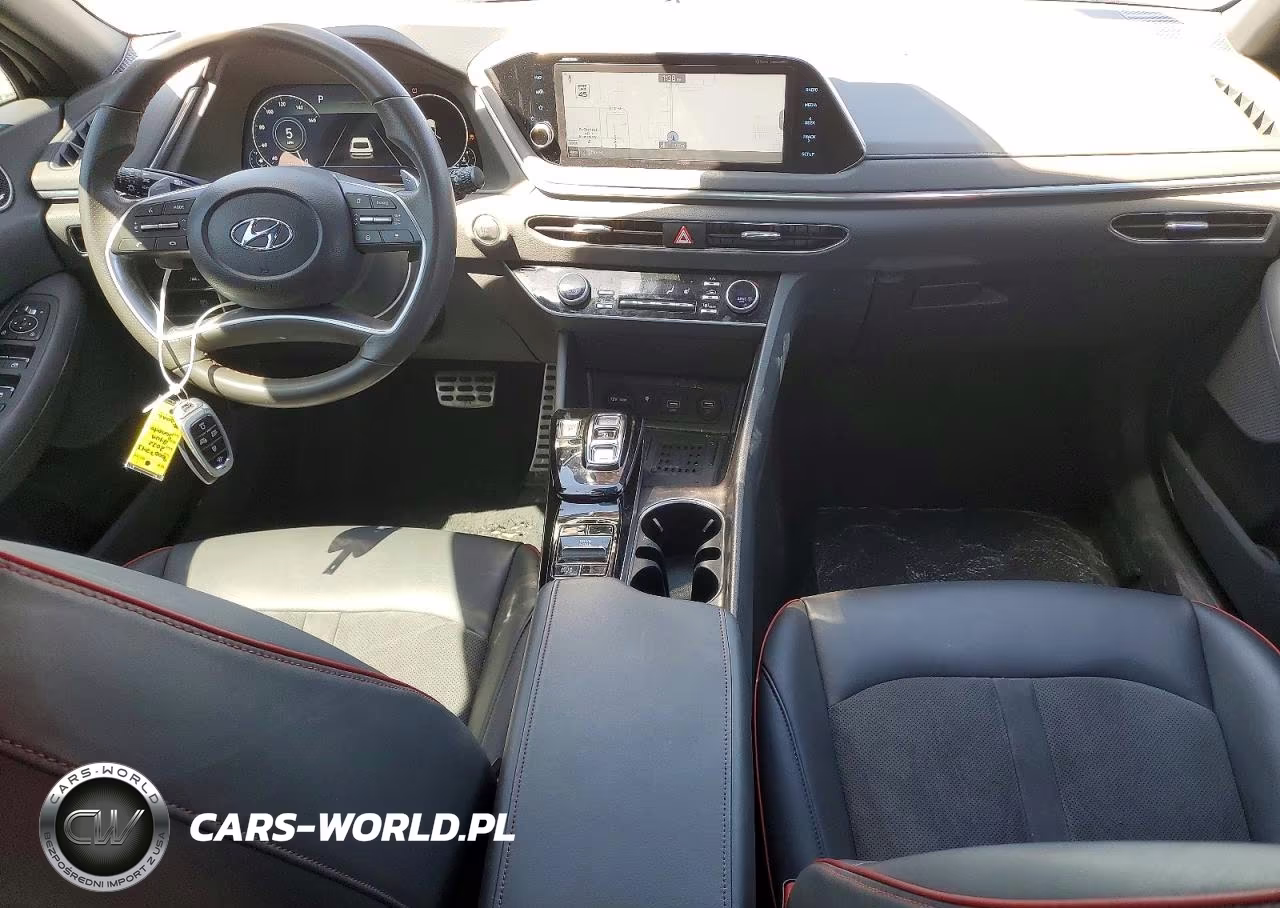 2022 Hyundai Sonata Sel Plus VIN:KMHL44J28NA226390 - 8