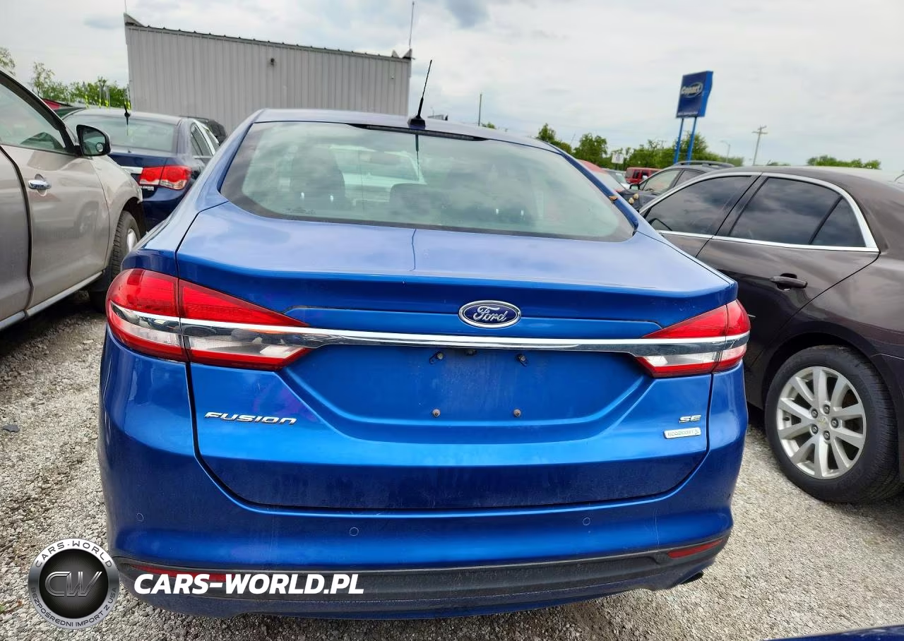2017 Ford Fusion Se VIN:3FA6P0HD8HR156172 - 6