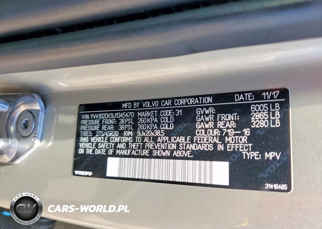 2018 Volvo Xc90 T5 VIN:YV4102CK9J1345470 - 13