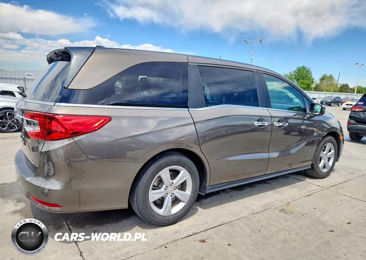 2019 Honda Odyssey Exl VIN:5FNRL6H72KB035954 - 3