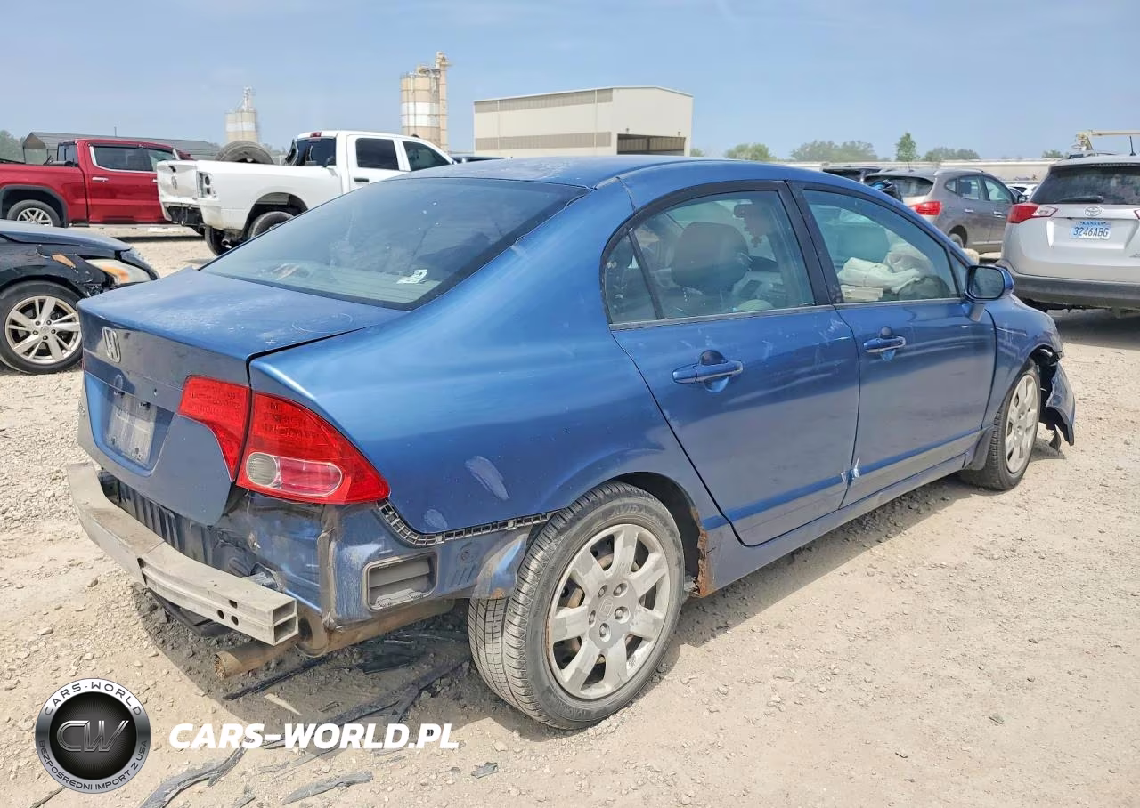 2008 Honda Civic Lx VIN:2HGFA16548H527841 - 3