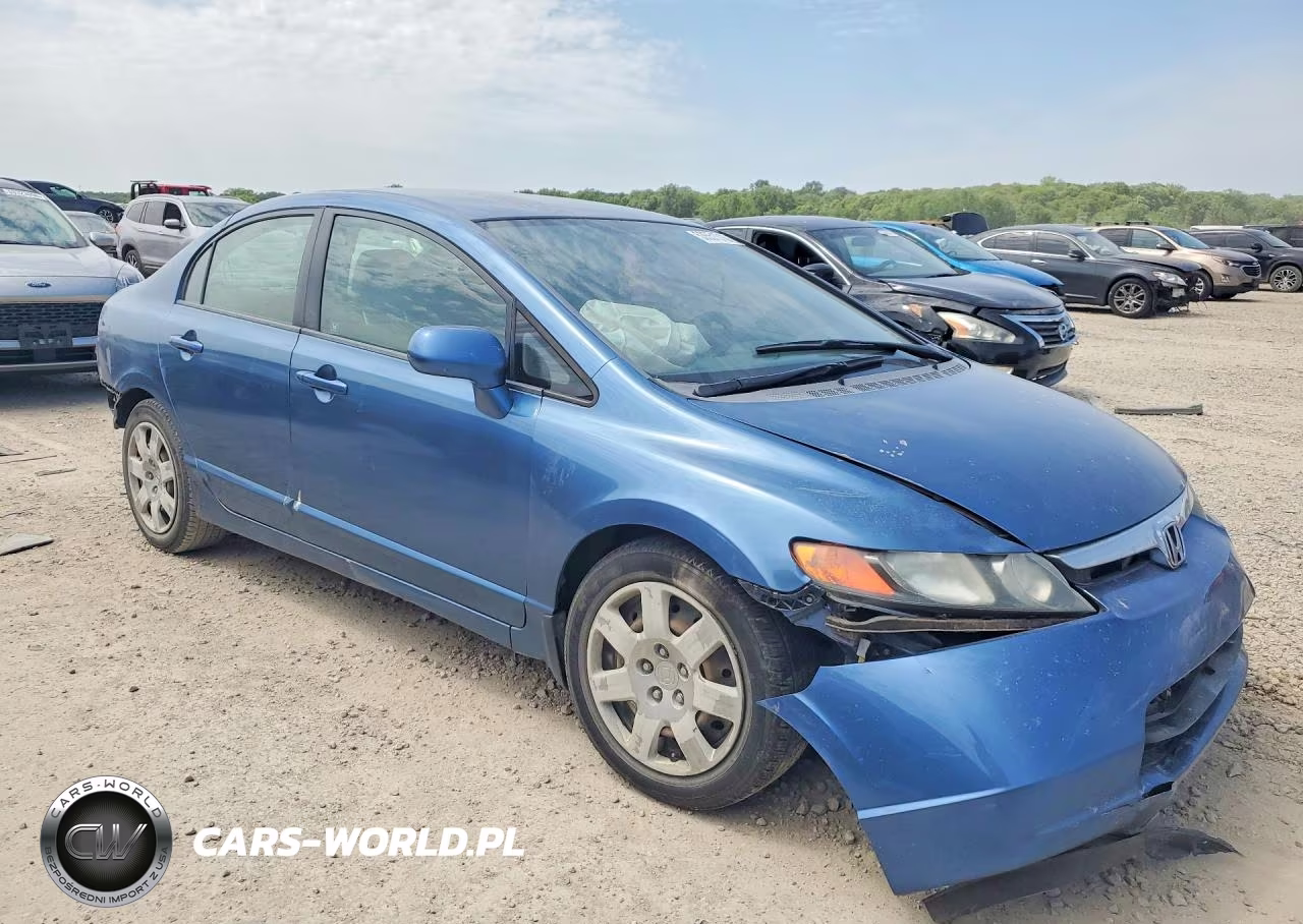 2008 Honda Civic Lx VIN:2HGFA16548H527841 - 4