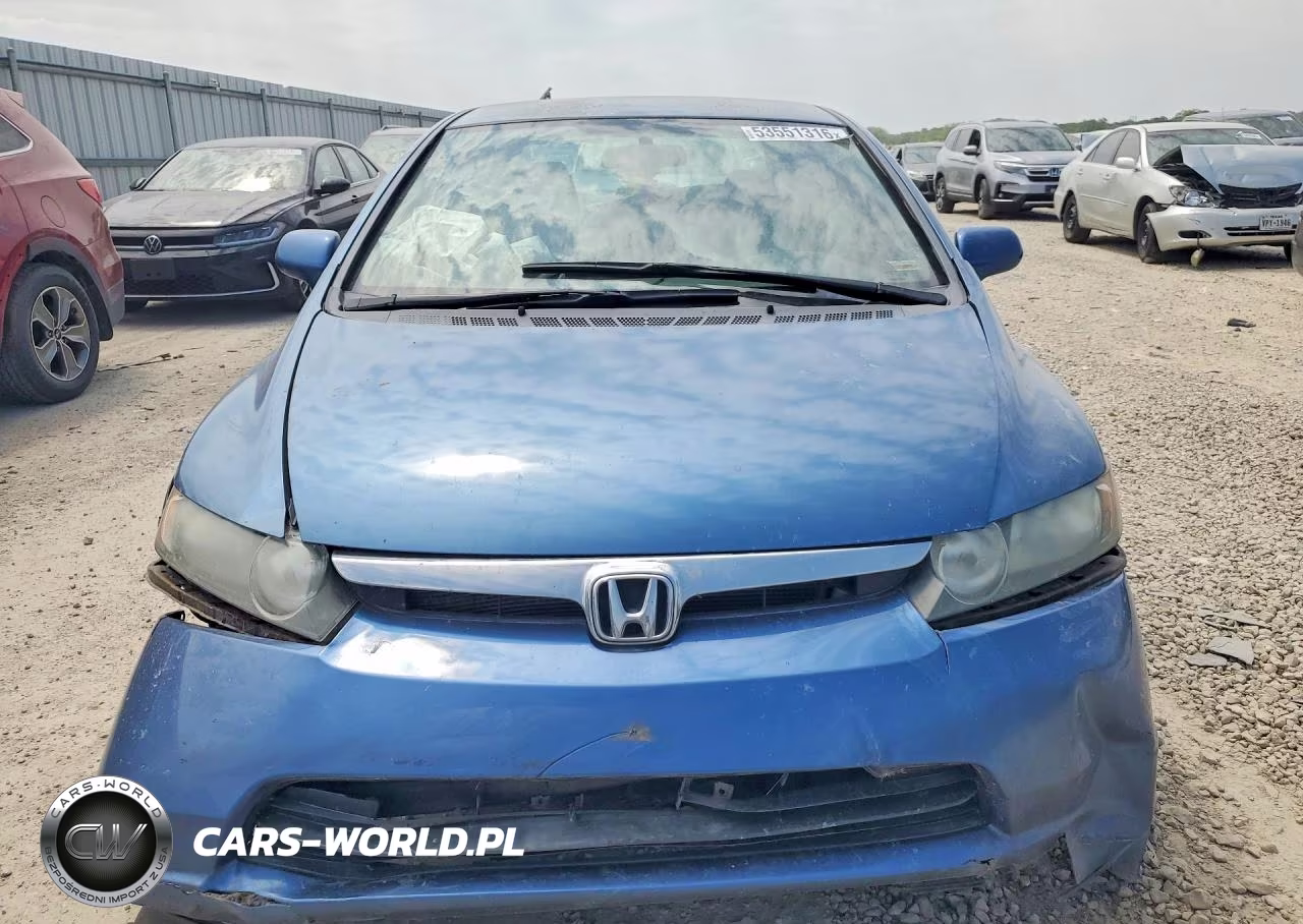 2008 Honda Civic Lx VIN:2HGFA16548H527841 - 5