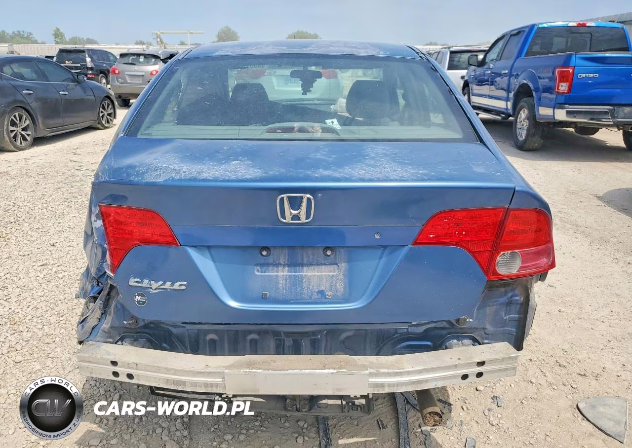 2008 Honda Civic Lx VIN:2HGFA16548H527841 - 6