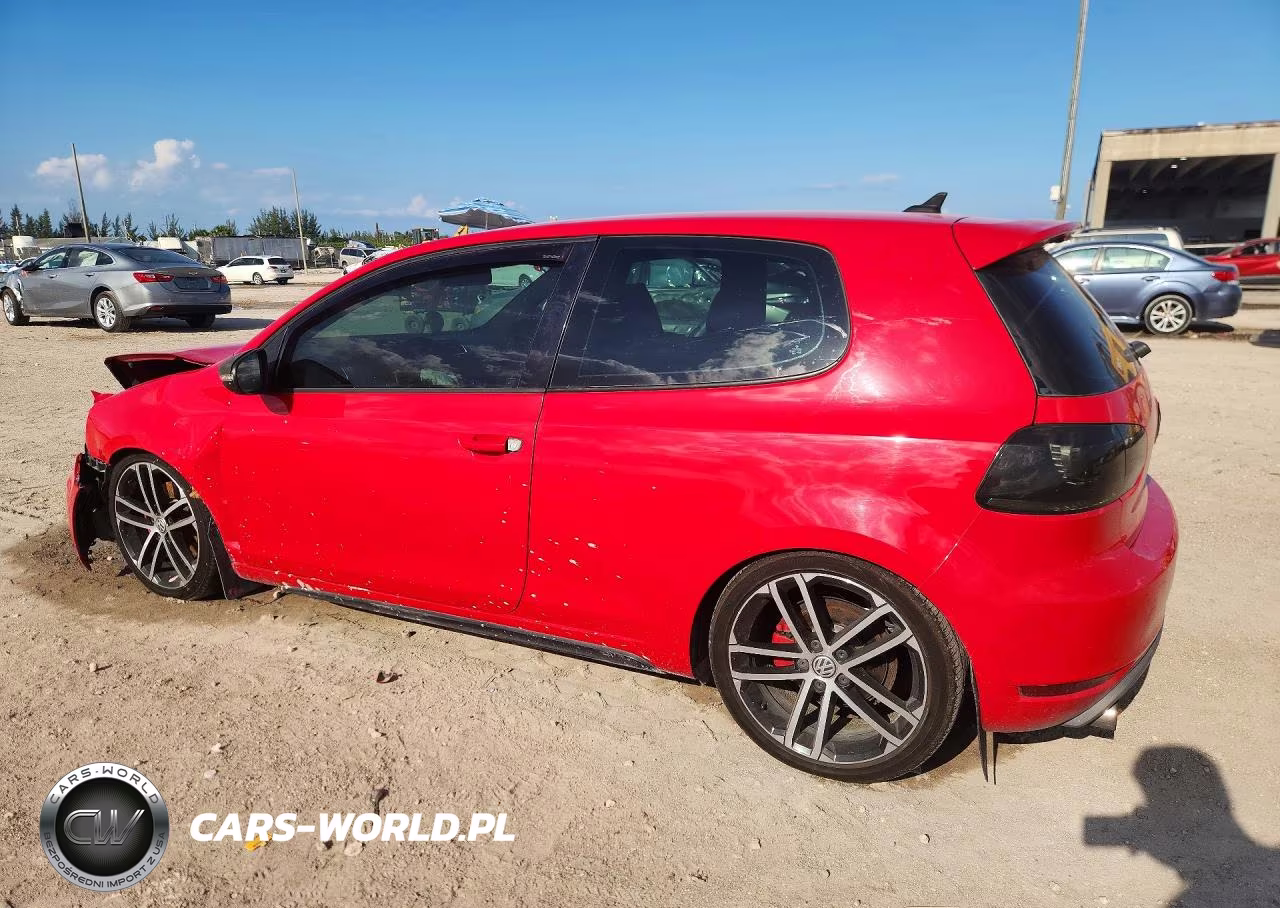 2012 Volkswagen Gti VIN:WVWEV7AJ0CW015218 - 2