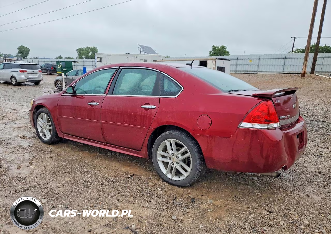 2011 Chevrolet Impala Ltz VIN:2G1WC5EM8B1107615 - 2