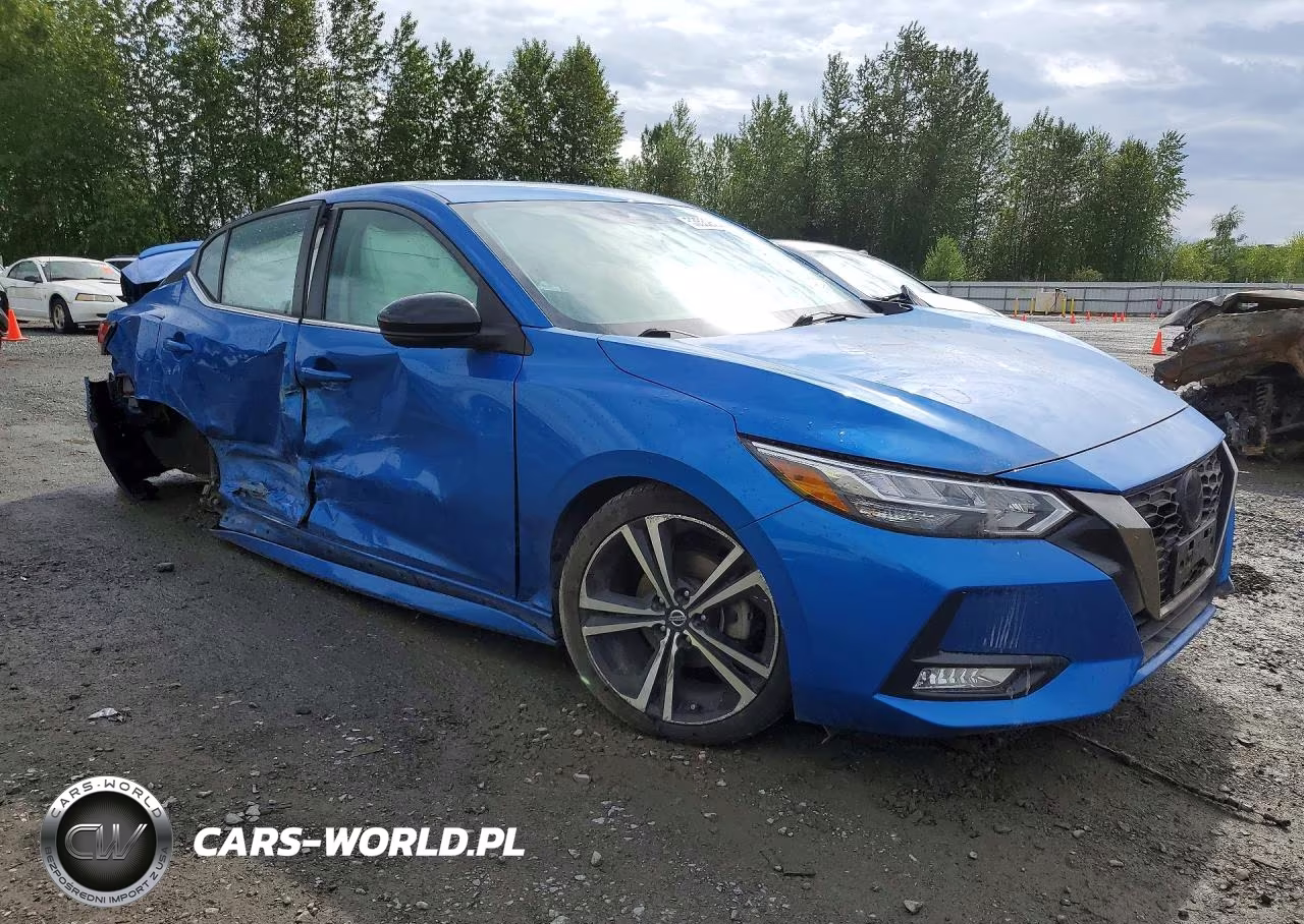 2021 Nissan Sentra Sr VIN:3N1AB8DV5MY283531 - 4