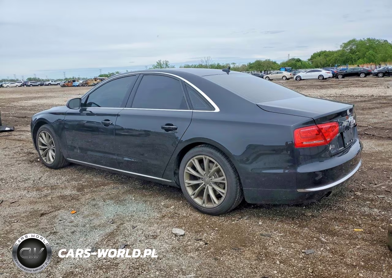 2013 Audi A8 Quattro VIN:WAUAGAFD5DN000758 - 2