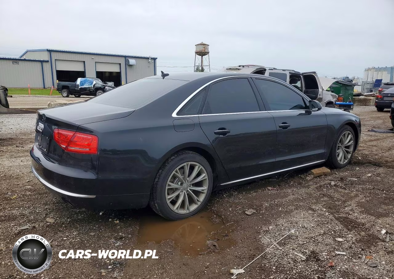 2013 Audi A8 Quattro VIN:WAUAGAFD5DN000758 - 3
