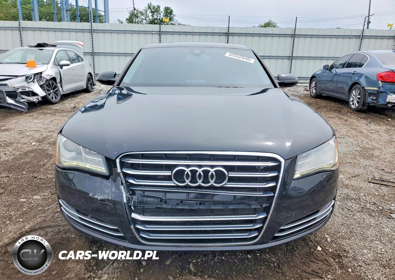 2013 Audi A8 Quattro VIN:WAUAGAFD5DN000758 - 5