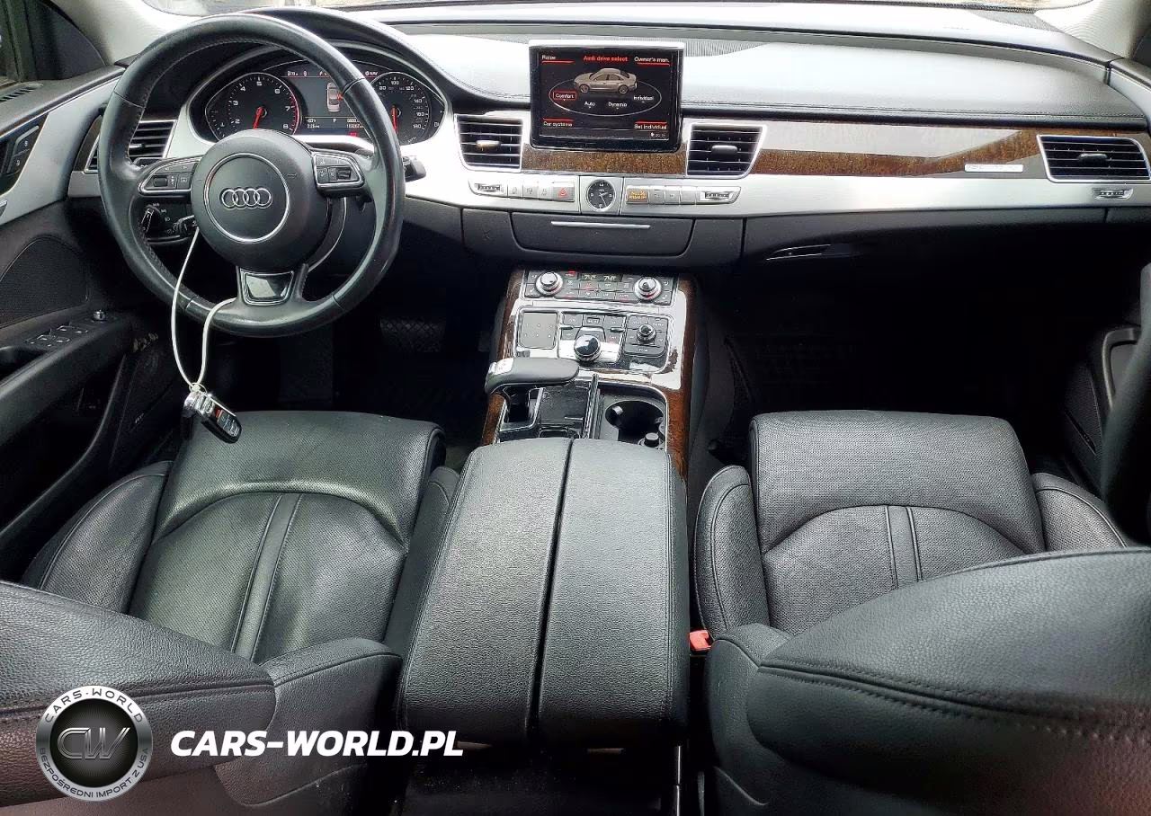 2013 Audi A8 Quattro VIN:WAUAGAFD5DN000758 - 8