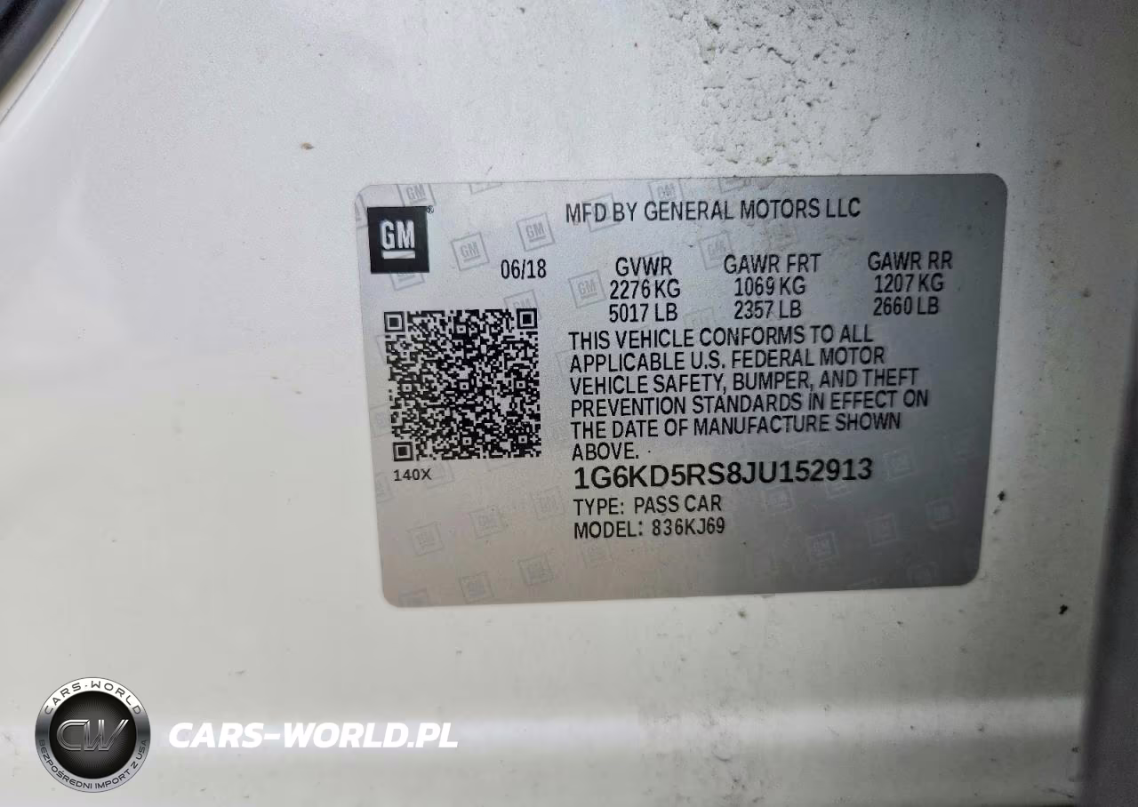 2018 Cadillac Ct6 Luxury VIN:1G6KD5RS8JU152913 - 12