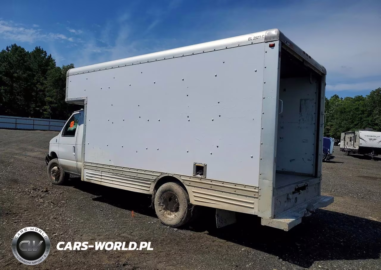 2009 Ford E450 Box Truck VIN:1FDXE45S09DA08151 - 2