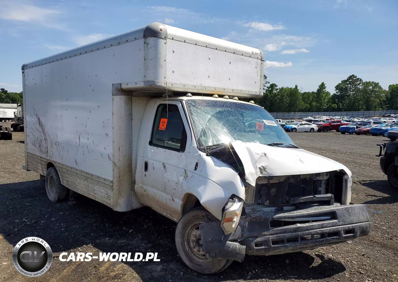 2009 Ford E450 Box Truck VIN:1FDXE45S09DA08151 - 4