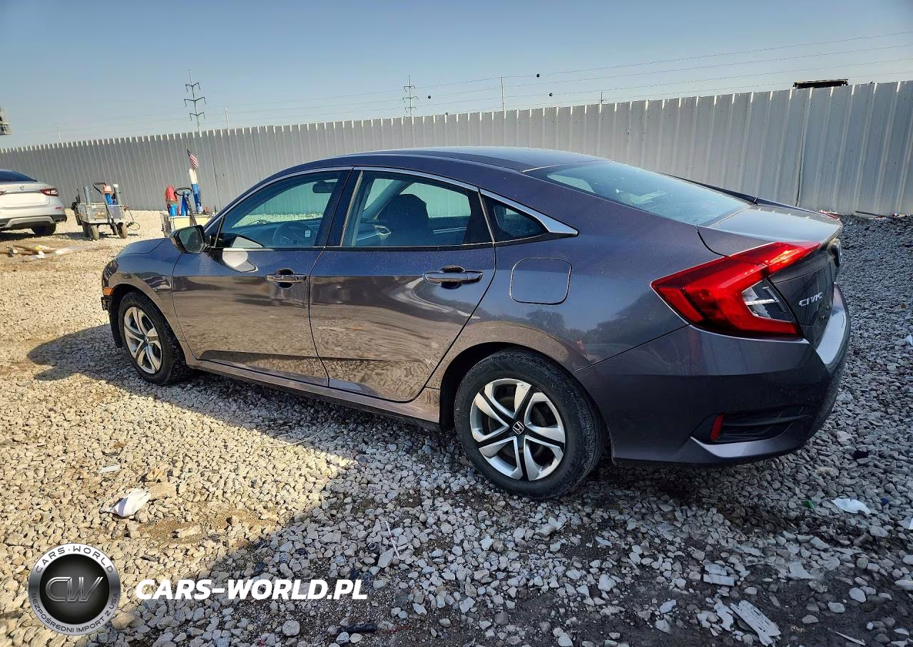 2017 Honda Civic Lx VIN:19XFC2F51HE075339 - 2