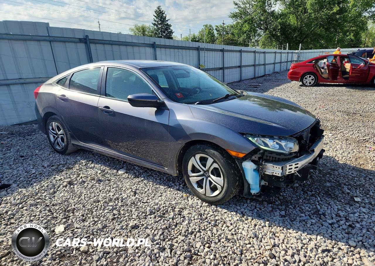 2017 Honda Civic Lx VIN:19XFC2F51HE075339 - 4