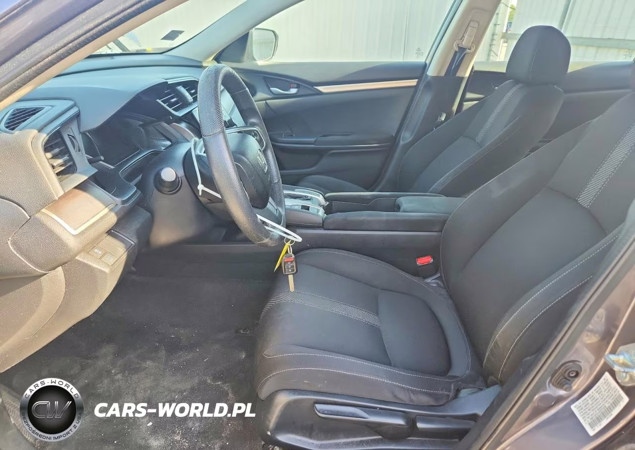 2017 Honda Civic Lx VIN:19XFC2F51HE075339 - 7