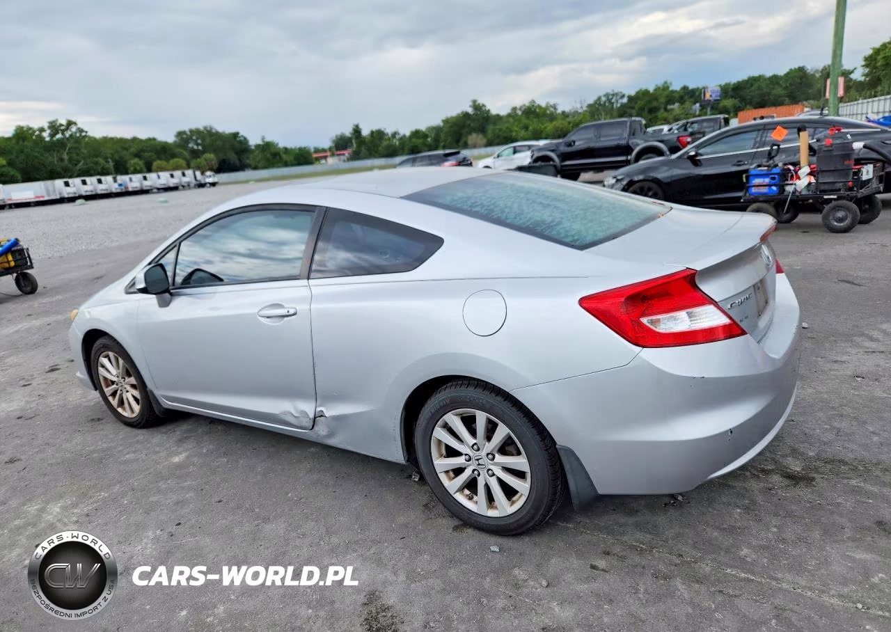 2012 Honda Civic Ex VIN:2HGFG3B83CH504733 - 2