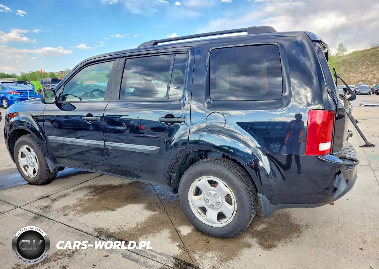 2015 Honda Pilot Lx VIN:5FNYF4H29FB062313 - 2