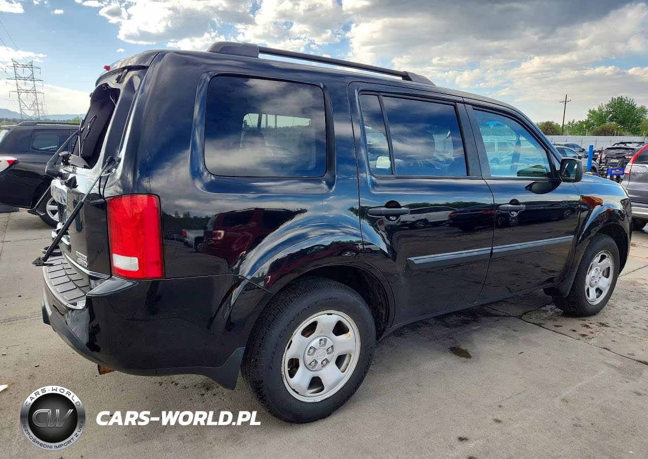 2015 Honda Pilot Lx VIN:5FNYF4H29FB062313 - 3