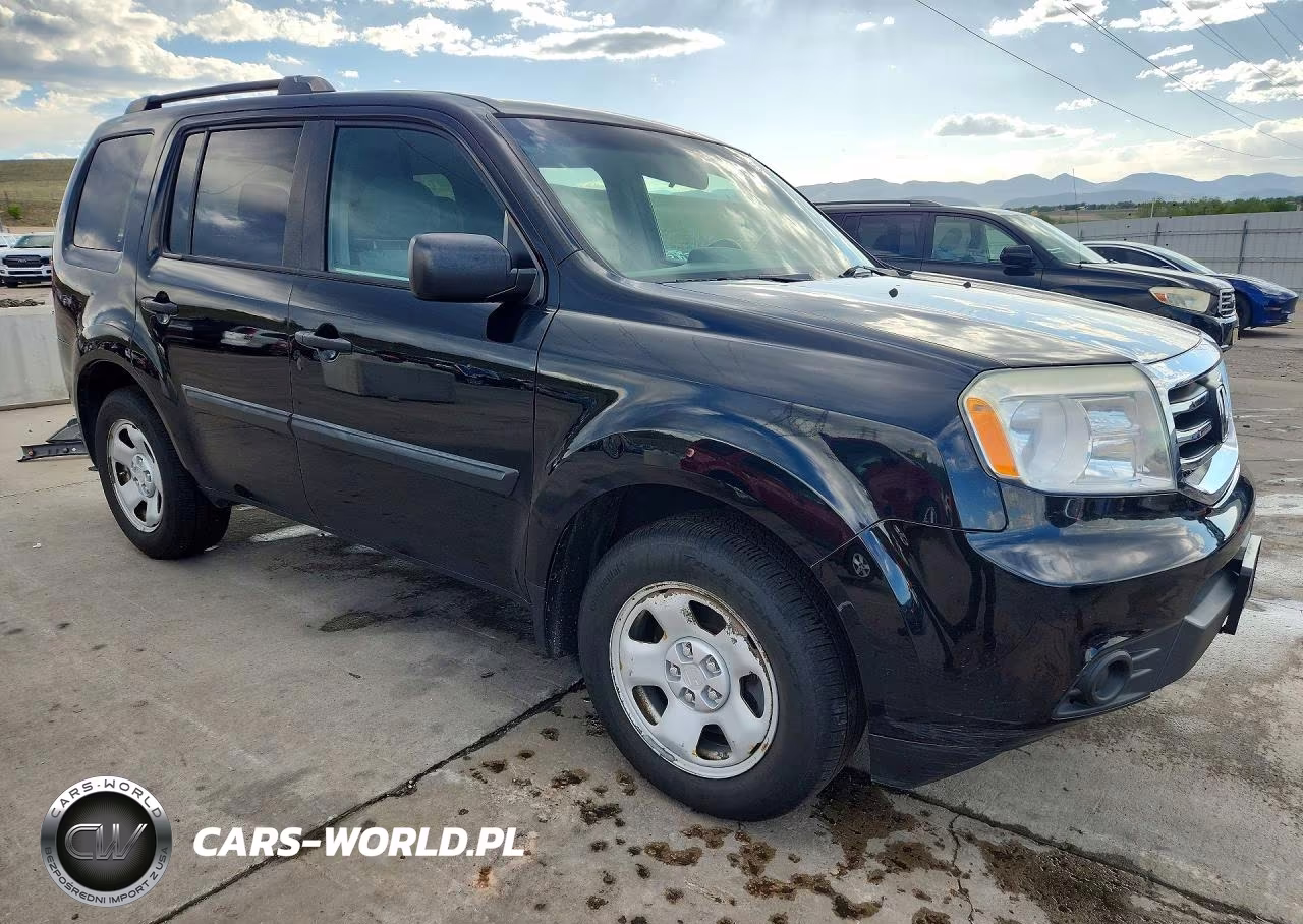 2015 Honda Pilot Lx VIN:5FNYF4H29FB062313 - 4