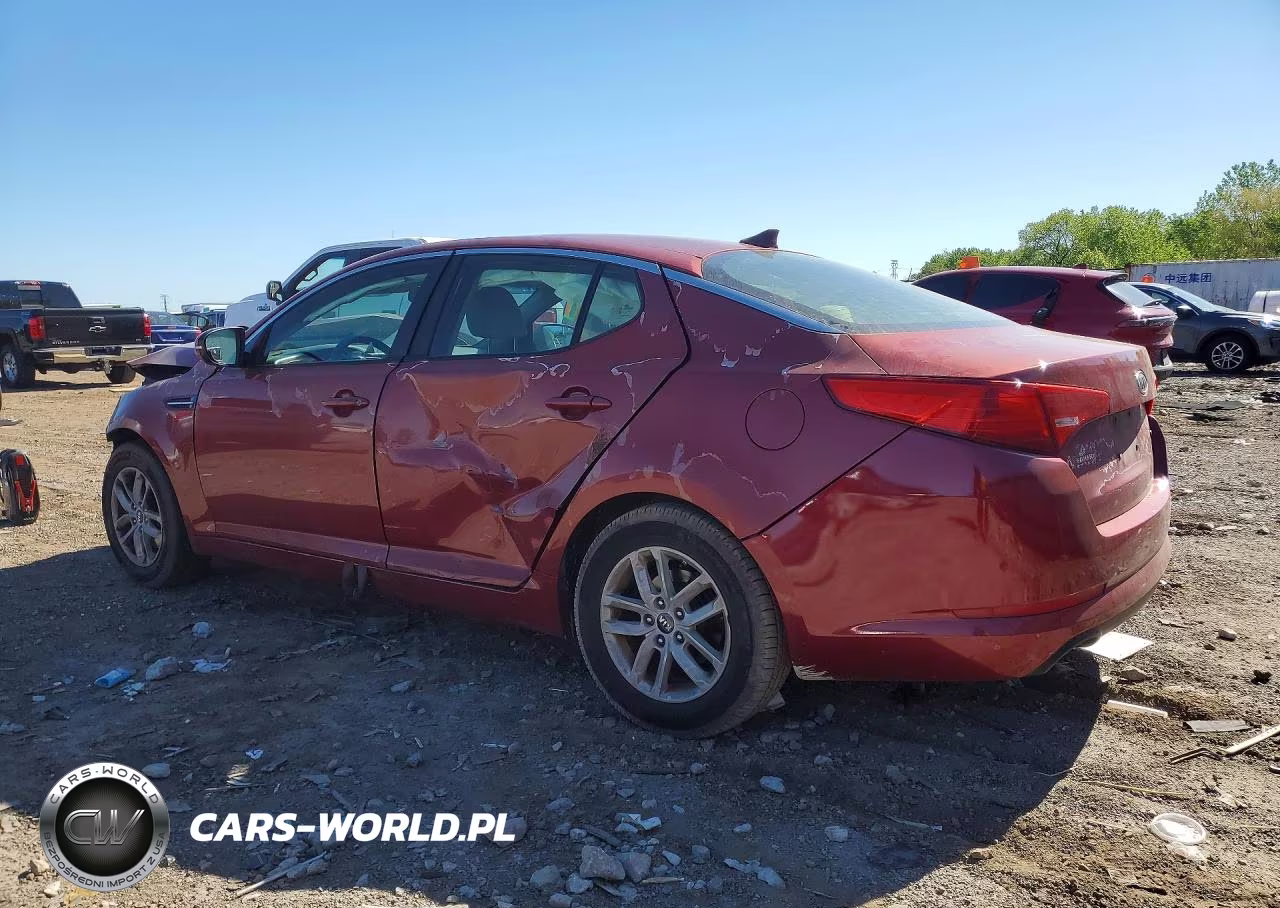 2011 Kia Optima Lx VIN:KNAGM4A79B5091553 - 2