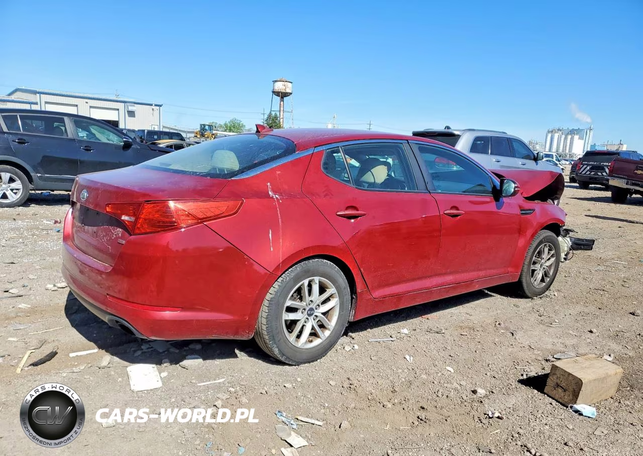 2011 Kia Optima Lx VIN:KNAGM4A79B5091553 - 3