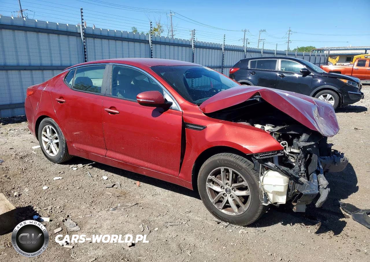 2011 Kia Optima Lx VIN:KNAGM4A79B5091553 - 4