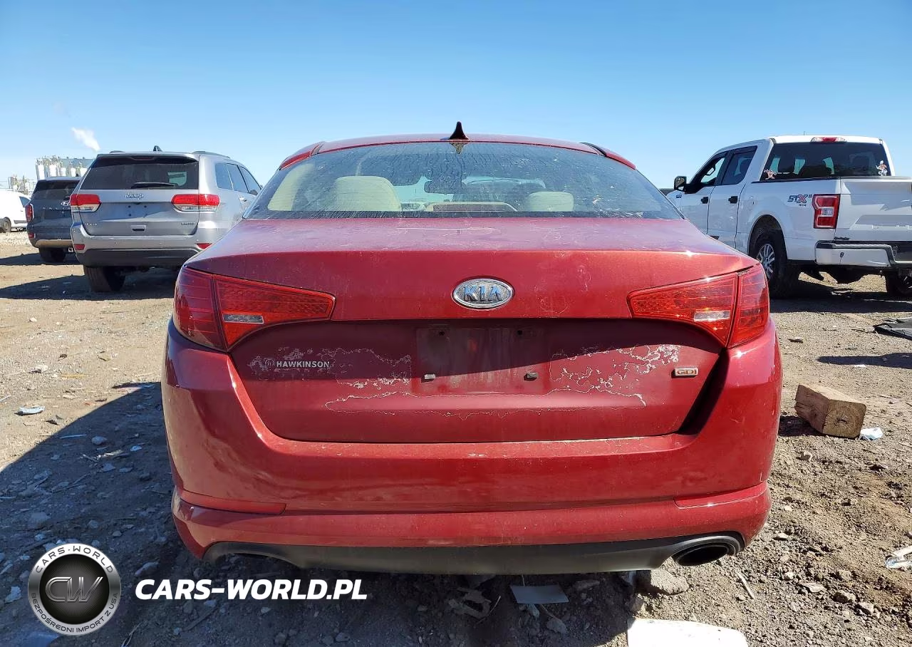 2011 Kia Optima Lx VIN:KNAGM4A79B5091553 - 6