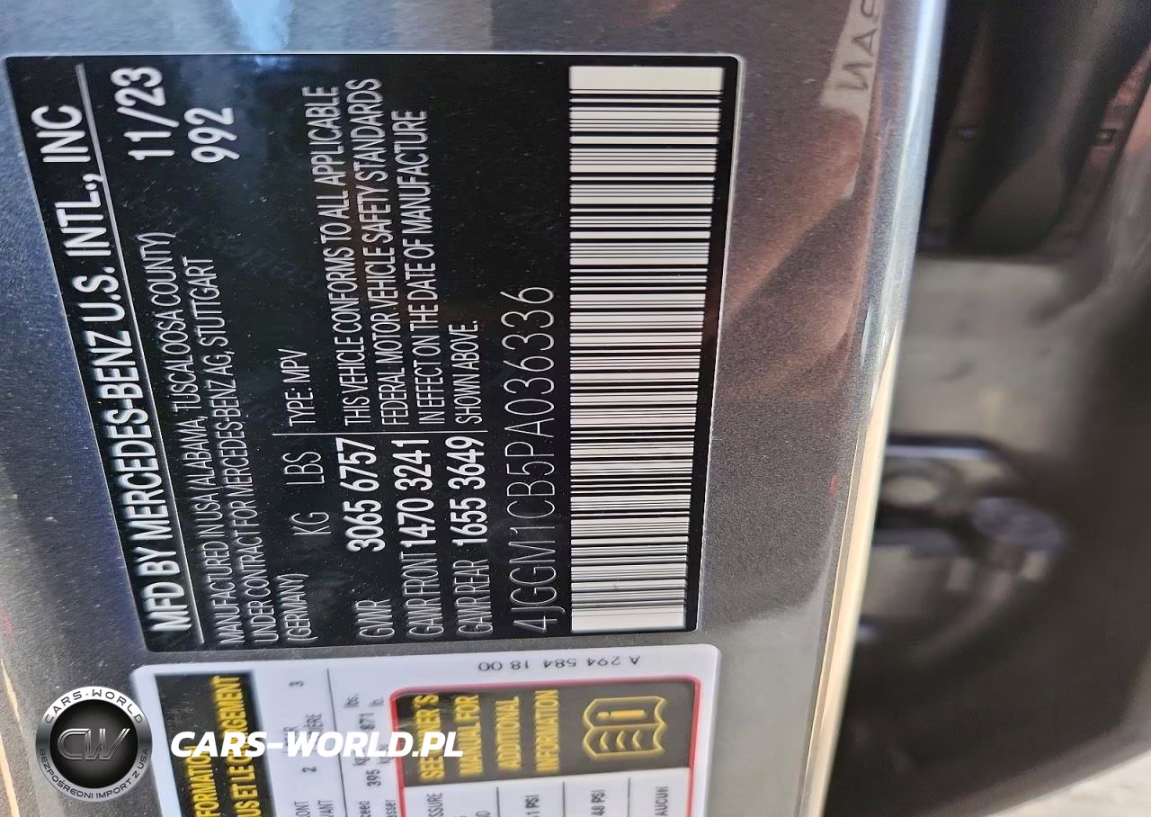 2023 Mercedes-Benz Eqe Suv 350 4Matic VIN:4JGGM1CB5PA036336 - 12