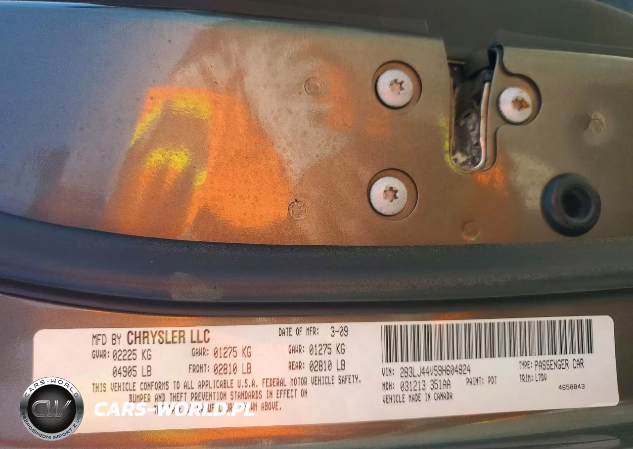 2009 Dodge Challenger Se VIN:2B3LJ44V59H604824 - 13