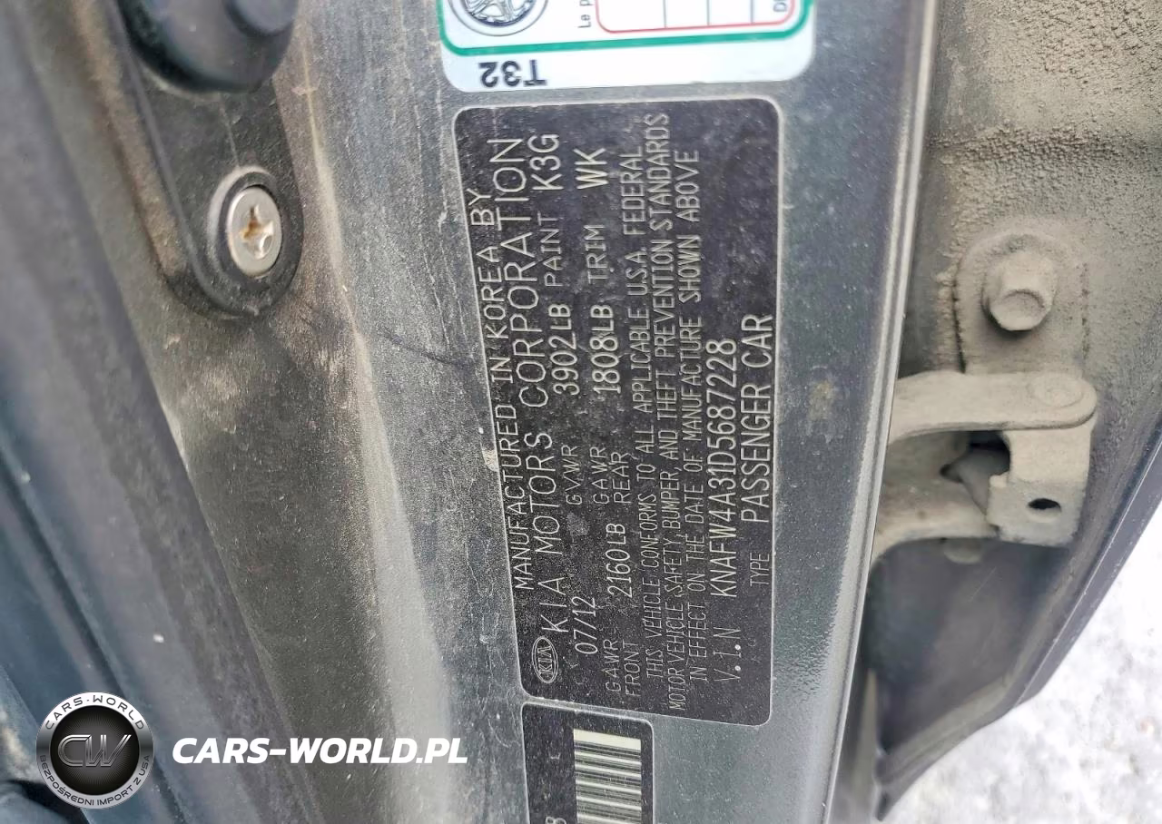 2013 Kia Forte VIN:KNAFW4A31D5687228 - 12