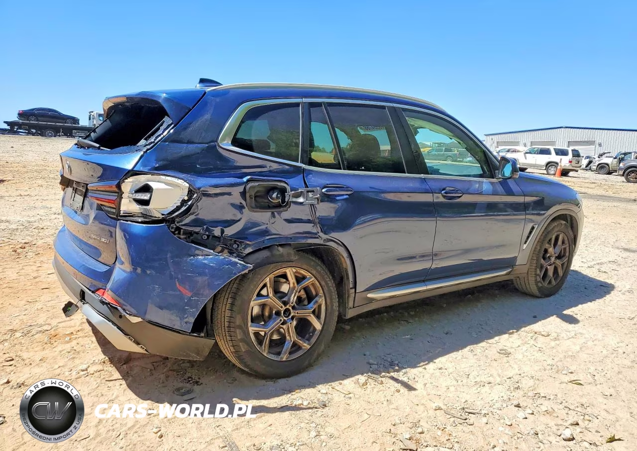2022 BMW X3 Sdrive30I VIN:5UX43DP08N9H43161 - 3