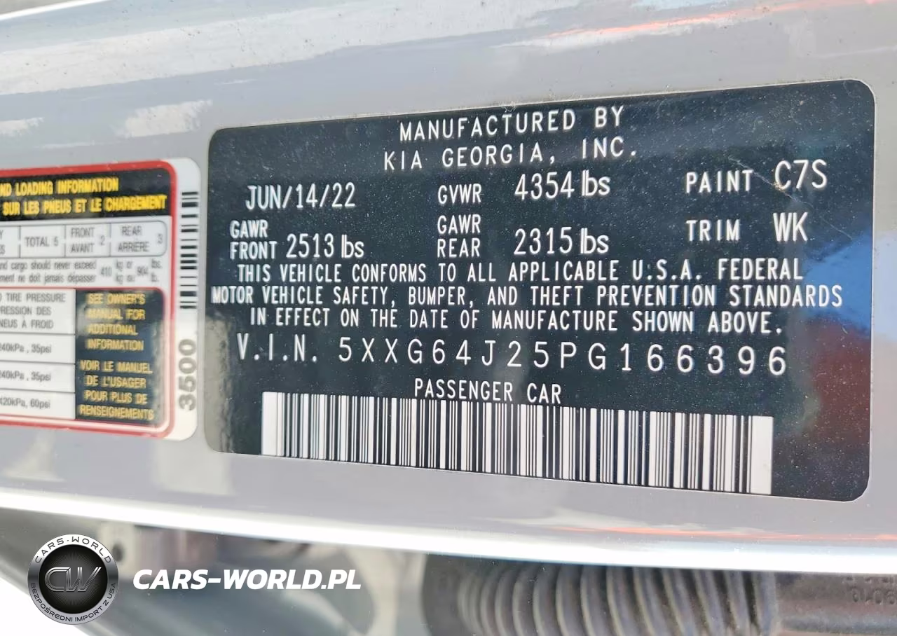 2023 Kia K5 Gt Line VIN:5XXG64J25PG166396 - 12