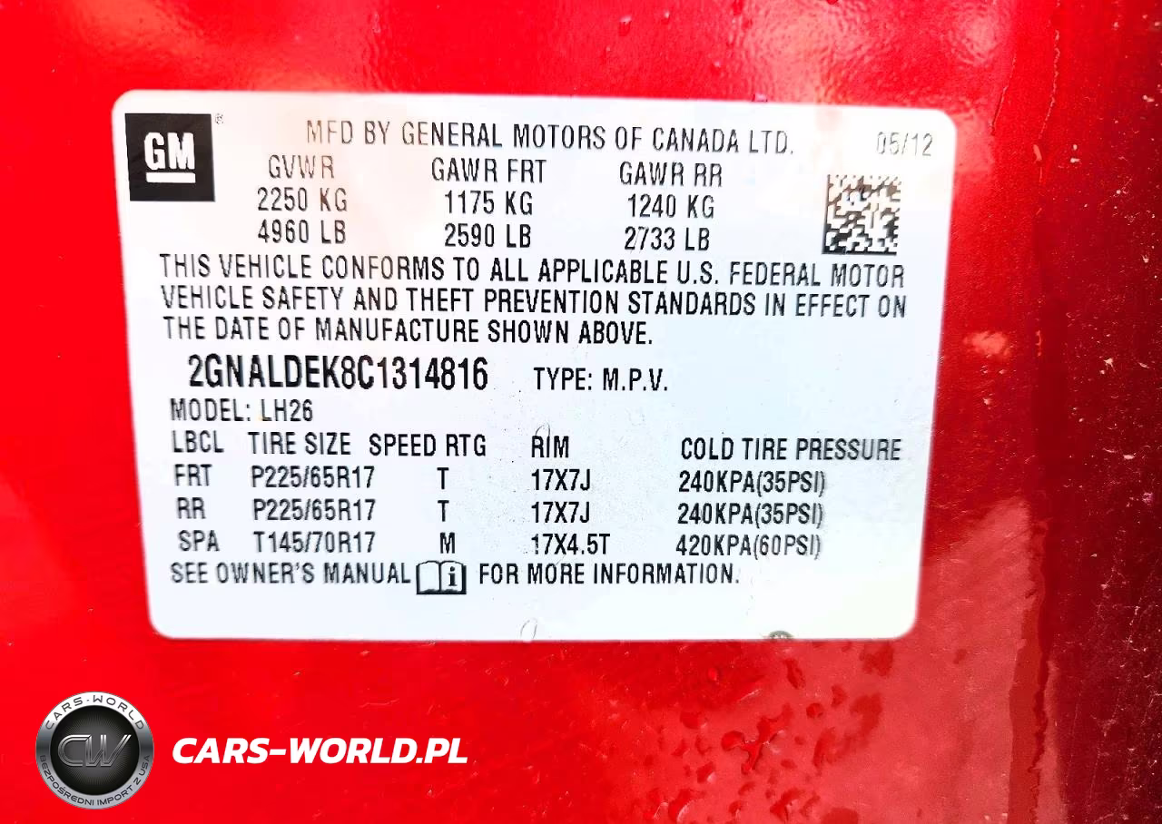 2012 Chevrolet Equinox Lt VIN:2GNALDEK8C1314816 - 12