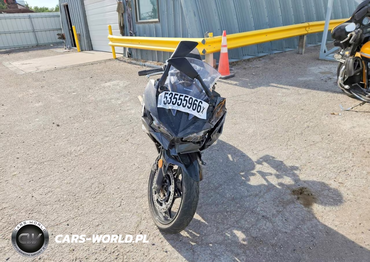 2024 Kawasaki Ex500 H VIN:ML5EXGH10RDA00266 - 2