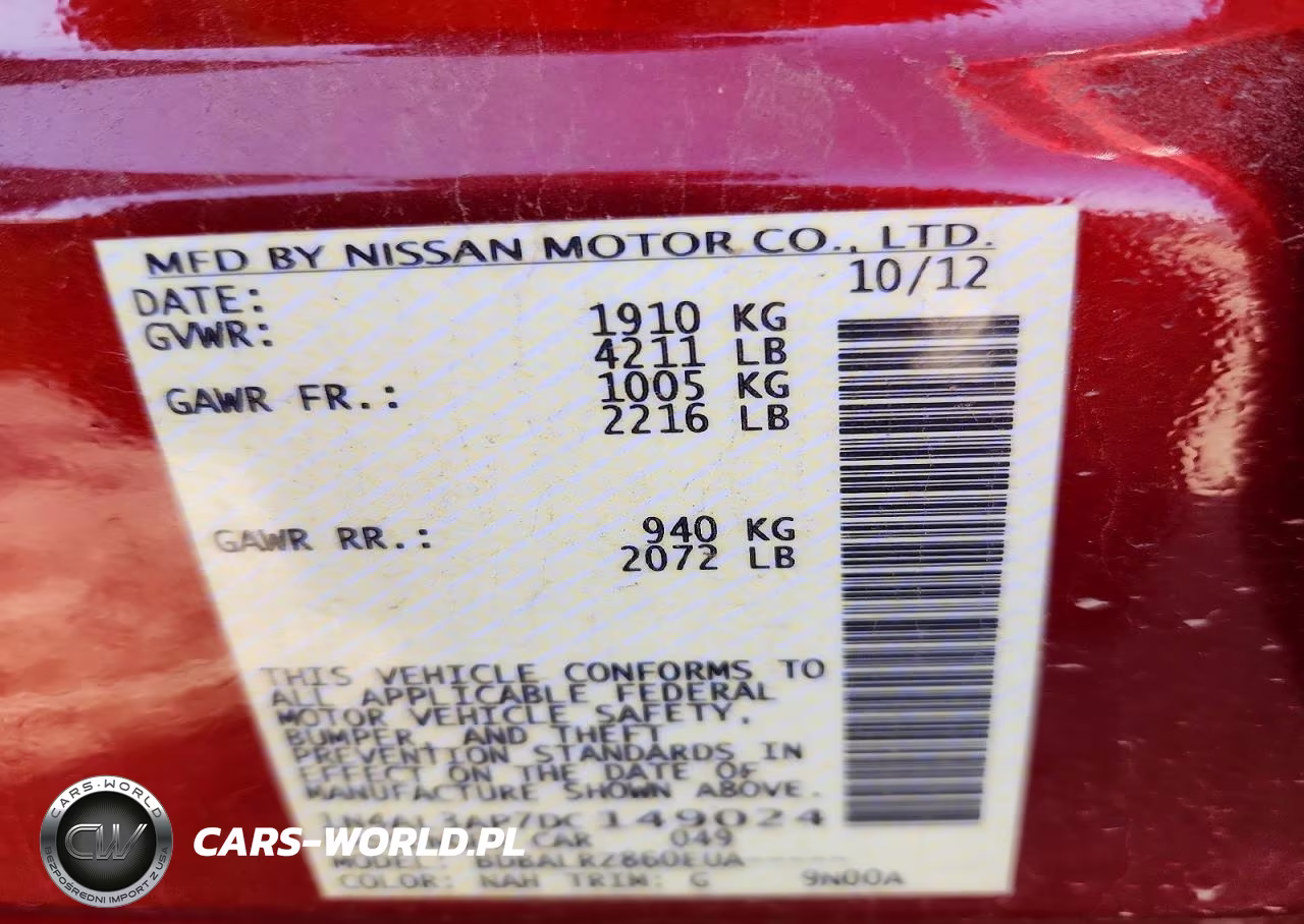 2013 Nissan Altima 2.5 VIN:1N4AL3AP7DC149024 - 12