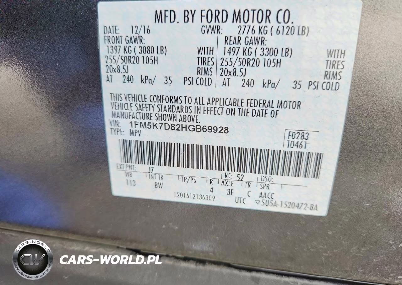 2017 Ford Explorer Xlt VIN:1FM5K7D82HGB69928 - 13