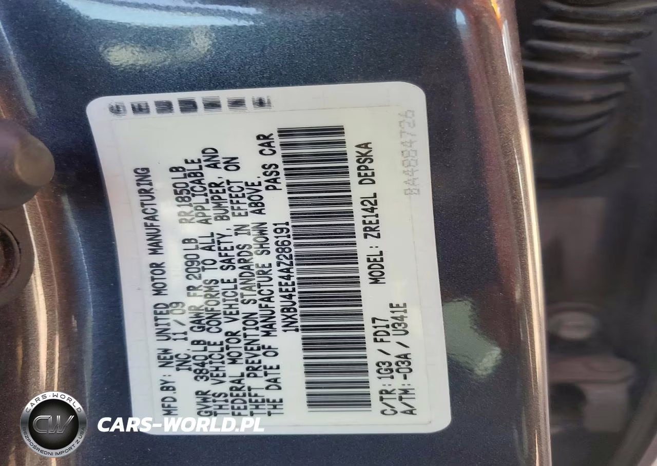2010 Toyota Corolla S VIN:1NXBU4EE4AZ286191 - 13