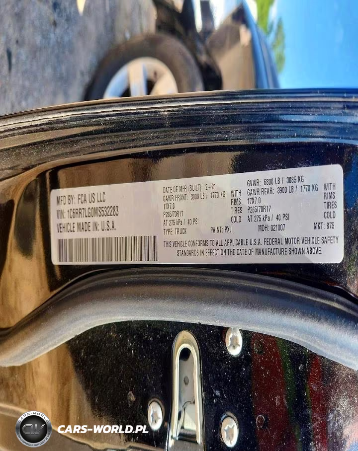 2021 Ram 1500 Classic Slt VIN:1C6RR7LG0MS532283 - 12