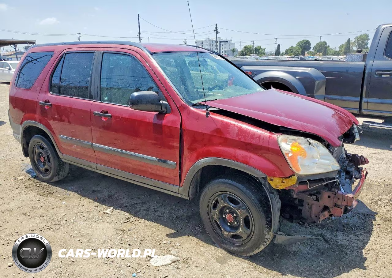 2002 Honda Cr-V Lx VIN:JHLRD68492C007961 - 4